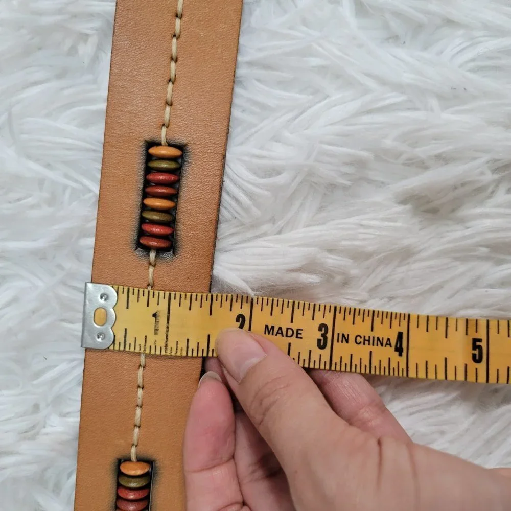 NWT Fossil Leather Belt - Size Small